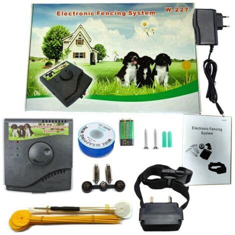 Kit de clôture électrique avec piquet, isolateurs et testeur H444