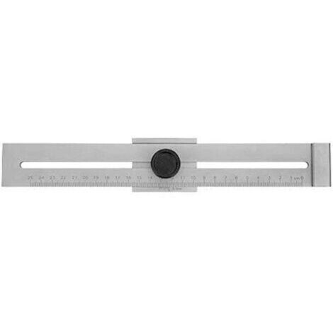 ZVD Eosnow,Trusquin de Traçage, 0-250mm Calibre de Marquage en Métal, 0.1mm Précision, Règle de Marquage, Outil de Marquage