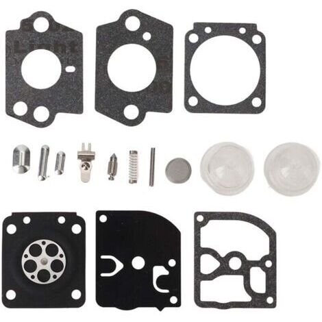Kit Réparation Carburateur Pompe Amorçage Joint Carburateur Compatible Stihl HS45 FS38 FS55 Tondeuse Gazon