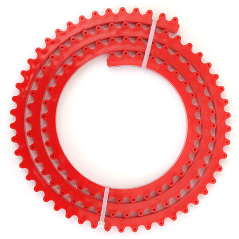 AHLSEN Règle courbe de 2 m pour fraisage de profilés, gabarit de fraisage flexible, défonceuse, bandes de profilage pour le travail du bois, gabarit de fraisage à chaîne dentée