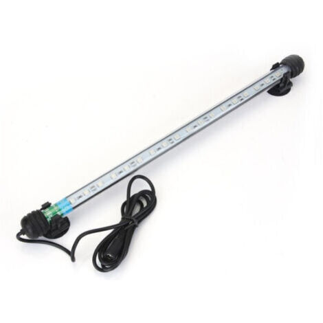 Tube LED submersible Dee4 T6 pour aquarium, blanc, 60 cm, 2,5 W