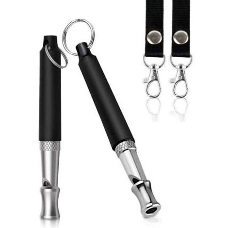 Sifflet Professionnel à ultrasons pour Dressage de Chien, fréquence réglable, sifflet d\'obéissance pour Chien, sifflet en métal