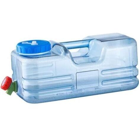 10L Jerrican Alimentaire Camping, Reservoir Eau Seau avec Robinet, Grande Capacité Bidon d\'eau avec Poignée, Bouilloire Qualité