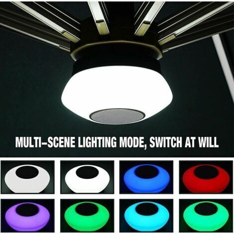 Lampes pour Parasol, avec 10 Modes d'Éclairage Luminaire LED Parasol sans Fil Réglable Bluetooth pour Parasol de Jardin Terrasse (Color）