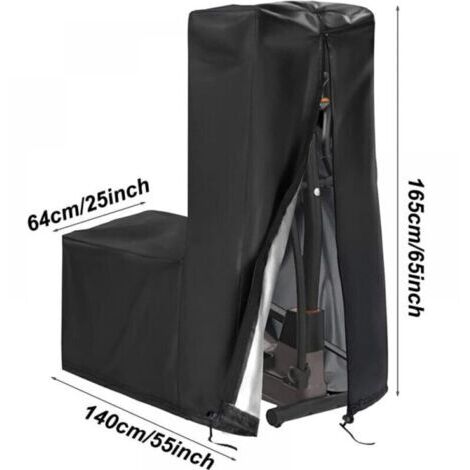 Housse imperméable pour Machine elliptique, Housse pour vélo elliptique, bâche complète Oxford 420d, Housse de vélo elliptique, Protection pour vélo elliptique, Housse de vélo d'exercice avec Co