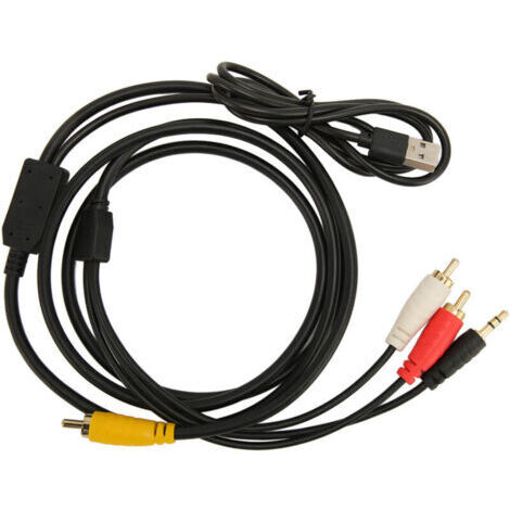 Câble Convertisseur SPDIF Coaxial vers RCA Analogique Professionnel - Connexion Directe 3.5mm