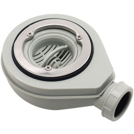 Bonde horizontale sans capot Ø90 DONA pour receveurs de douche
