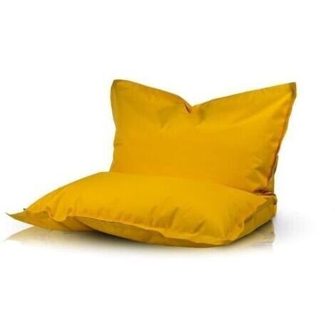 Bardusch - Grand Oreiller Pouf KIDS 140x100 cm Jaune