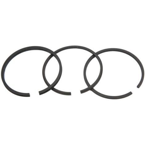 Jeu de segments de piston pour compresseur d'air pneumatique - 48mm (3 pièces)