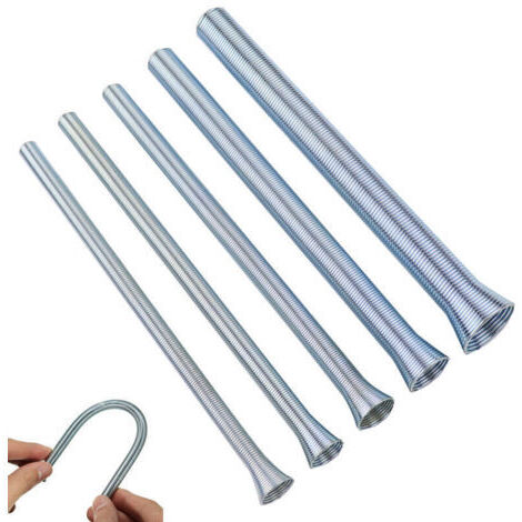 5 Pièces Ressort De Cintreuse, Cintreuses De Tubes à Ressort, Cintreuse a Ressort Tuyau En Cuivre, Flexibles Accessoires De Cintrage, Pour Tuyau En Aluminium Et Cuivre