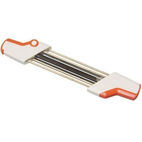 Affûteur 2-en-1 Stihl 4.0mm – Lime Aiguiseur Tronçonneuse Compatible Chaîne Stihl 3/8P – Facile et Rapide