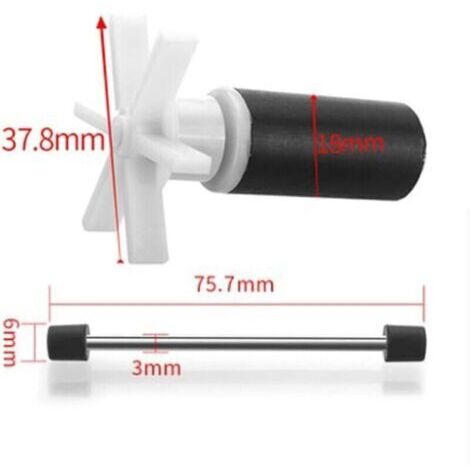 Turbine pour Pompe à Eau pour Lay Z Spa- Kit de réparation de Pompe à Eau pour Lay Z Spa - Kit de Joint Inclus - 2 Tailles en Option, 2M