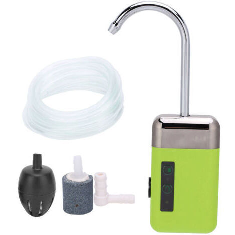 Pompe à eau portable 3 vitesses avec LED pour lavage mains et pêche 210