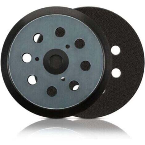 2Pcs Plateau Ponceuse pour 125mm, Plateau de Ponçage 8 trous pour Makita BO5041 M9202B M9204B DBO180