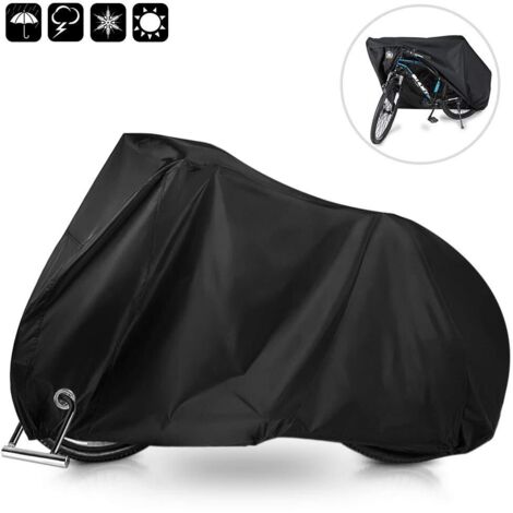 Housse de Vélo, Housse de Protection pour Vélo Imperméable Housse pour Vélo étanche Anti poussière Protection UV Housse de Pluie de Vélo pour VTT et Vélo de Route 200x70x110cm -RAPANDA