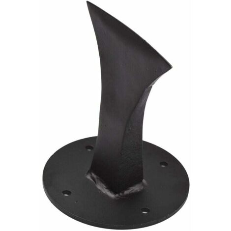 Fendeur de bois Wedge Heavy Duty Petit bois de chauffage Fendeur d'allumage Fendeur de bûches manuel pour petit poêle à bois de cheminée　noir