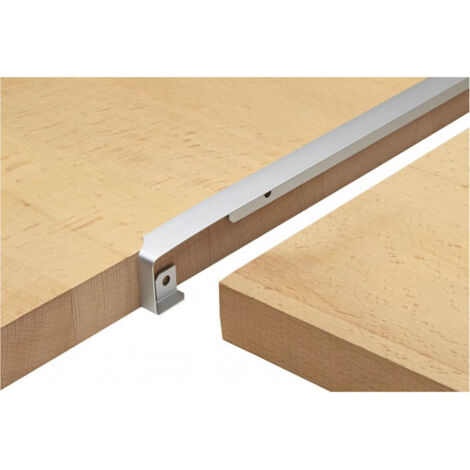 NORDLINGER Profil de jonction d'angle, Plan de travail 28mm, Forme 2 quarts de rond, de rayon 0 - 2 mm, Alu