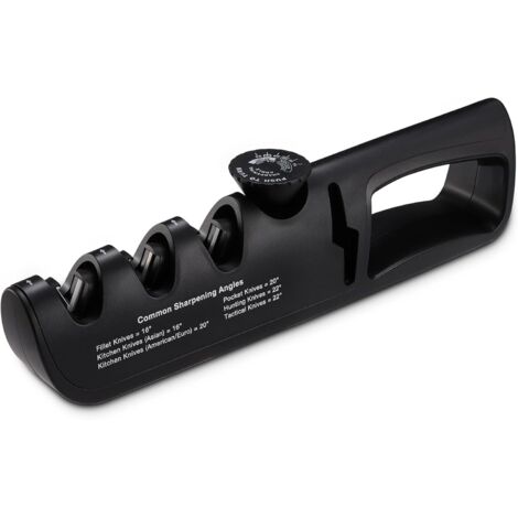 Aiguiseur Couteaux 4 En 1 Knpwer - Angle Réglable 14°-24° Multifonction Avec 6 Niveaux