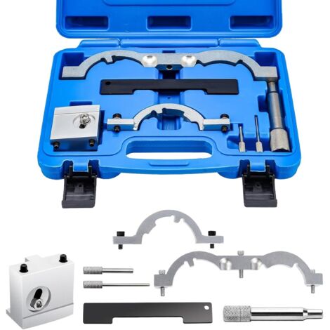 Kit Outil de Calage du Moteur pour Moteurs 1.0, 1.2, 1.4L - Verrouillage d'arbre à cames et d'alignement chaîne de Commande - Compatible avec Les Opel, Véhicules Chevrolet, Holden, Cadillac (1/5)