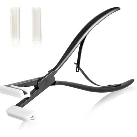 Tape In Hair Extensions Pinces 8 pouces Pince d’étanchéité Pince Hair Sealing Pinces Human Hair Extensions Outil de coiffage Extension de cheveux pour salon Installation professionnelle (1/5)