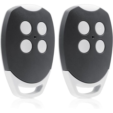 Lot de 2 télécommandes de rechange Ditec 433,92 MHz 4 canaux, télécommande compatible avec Ditec GOL4, BIXLG4, BIXLP2, BIXLS2 (1/5)
