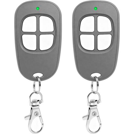 2 x AAM0049 AAM0085 AAM0121 Telecommande Portail, 433,92 MHz Télécommande Compatible avec SCS Sentinel, 4 canaux Bip Portail Porte De Garage (1/5)
