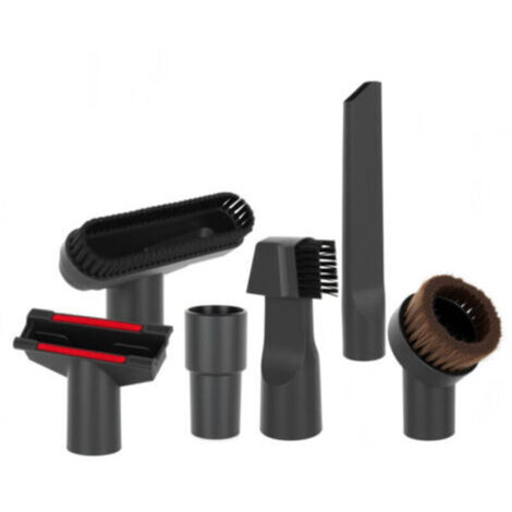 Accessoires pour Aspirateur, 6 Pièces Embouts pour Aspirateurs Brosse Universelle pour Coussins, Suceur Plat, Brosse à Matelas, Brosse d'aspiration avec adaptateur 32 mm et 35 mm (1/5)