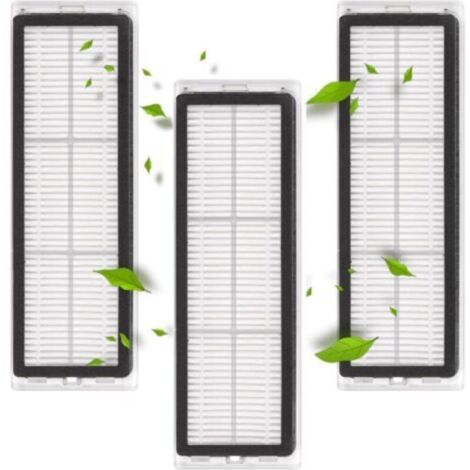 3pcs Filtre D10 Plus,Filtres Hepa Compatibles Avec L10s Ultra, L10s Pro, L10 Ultra, S10, S10 Pro, S10 Plus,Z10 Pro, B101cn, 1c, W10, X10+,Kit De Filtres Pour Aspirateur (1/5)