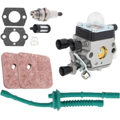 Compatible avec le carburateur HS45 FS38 pour Stihl C1Q-S97 C1Q-S186 FS46 FS55 KM55 FS45 HL45 FS45C FS46C FS55C FS55R FS55RC débroussailleuse (1/4)