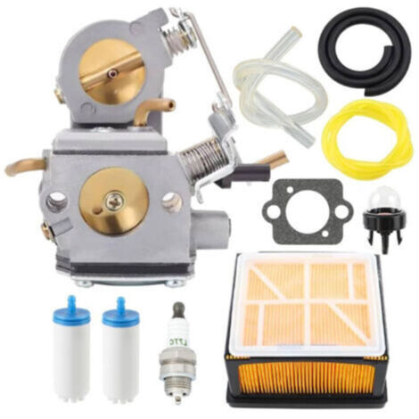 Carburateur 510181202 pour Husqvarna K750 K760 K770 scie à tronçonner 578 24 34-01 574362301 525 47 06-01 503283209 C3-EL53 C3-EL43C C3-EL29A C3-EL29B C3-EL29C avec Filtre à Air Tuyau (1/5)