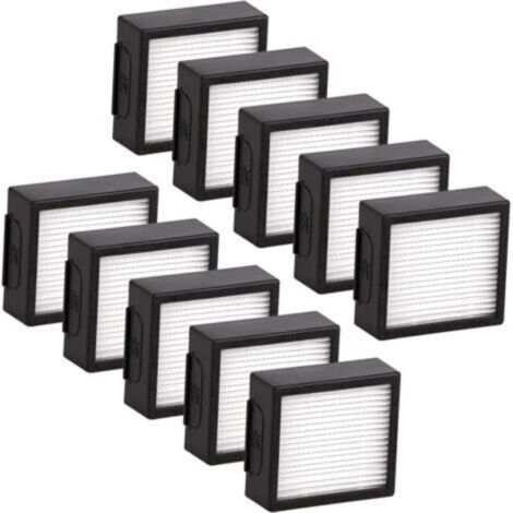 (10 Pièces) Combo J7+ Filtre HEPA De Remplacement Compatible Avec Les Accessoires De Filtres HEPA Pour Aspirateur Robot iRobot Roomba Combo J7+/ Combo j9+ (1/5)