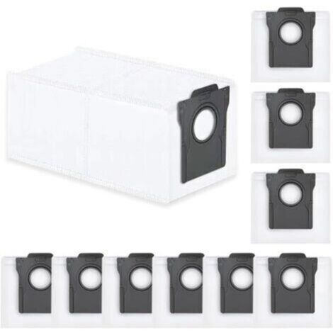 10 Sacs à Poussière de Rechange pour Dreame L10s Pro Ultra Heat/ L10s Ultra Gen 2/ X40 Ultra/ L40 Ultra/ X30 Ultra/ X50 Ultra Complete/Mova E30 Ultra, 3,2L Sac Filtrant Accessoires (1/5)