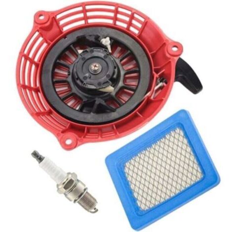 Lanceur de démarrage pour tondeuse Honda GCV160 GC135 GC160 GCV135. Compatible modèles HRB476C, HRB216, HRG536, HRX476, HRX426C, EN2000, EN2500. Pièce moteur de générateur. (1/4)