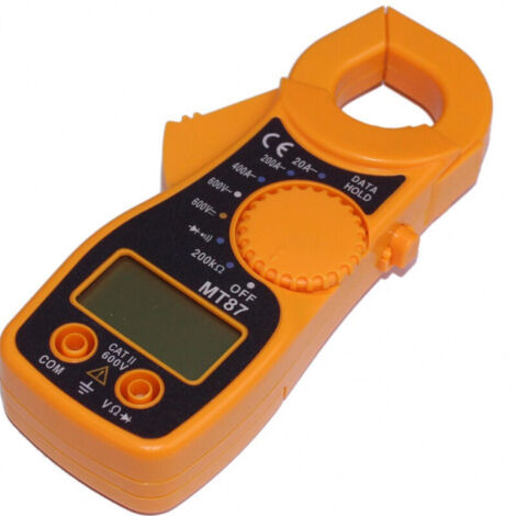 Multimètre numérique MT87, un outil pour la réparation de téléphones portables et d'ordinateurs, multimètre à pince, multimètre multifonction, capable de mesurer la tension AC/DC, le courant et la rés (1/4)