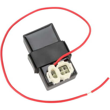 Kit d'allumage CDI CC 6 broches avec câbles externes pour motos/scooters/quads de 150 à 300 cm³. Module d'allumage haute performance adaptable. (1/5)