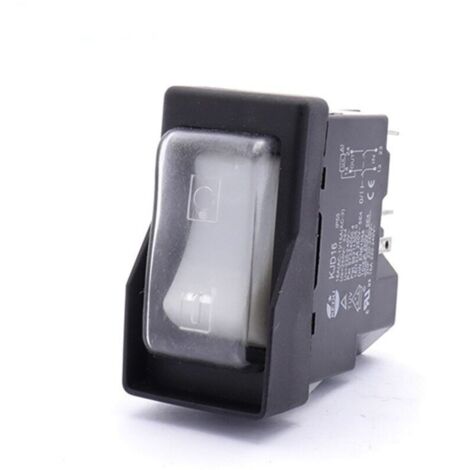 Interrupteur électromagnétique KJD16 16 A 250 V 5 broches Contacteur autobloquant à double bobine pour contrôleur de moteur et équipement industriel