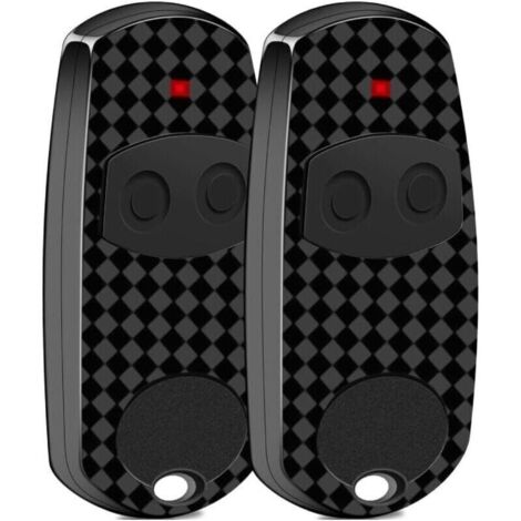 Lot de 2 telecommande compatibles Came TOP432EE- Fréquence de code fixe 433,92 MHz
