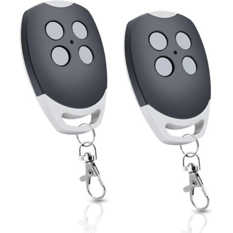 Lot de 2 télécommandes pour Porte de Garage - Compatible avec télécommande Ditec 433,92 MHz GOL4, BIXLG4, BIXLP2, BIXLS2-4 Canaux
