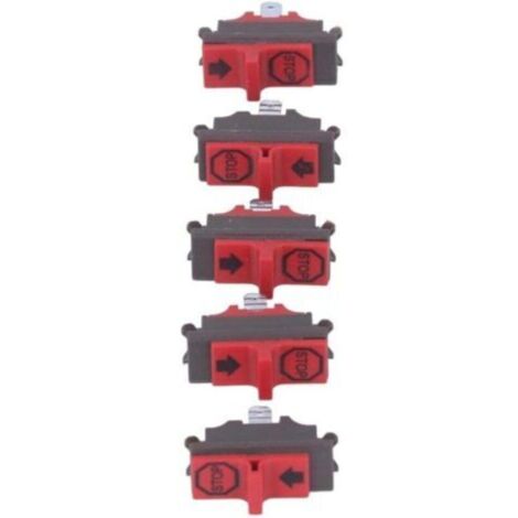 5 Pièces Interrupteur D'extinction de Tronçonneuse Boîtier ABS 503718201 Interrupteur D'arrêt de Moteur de Tronçonneuse pour Husqvarna 365 371 372 336 (1/5)