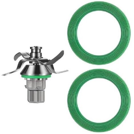 2 Pièces Bague d'étanchéité pour couteaux tm5/tm6 Bagues d'étanchéité pour couteaux mixeur Vorwerk Thermomix TM5 TM 6, joints en silicone (1/4)