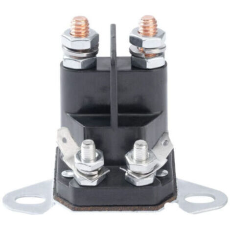 Solénoïde 12 V 117-1197 pour Toro Timecutter SS5000 Z4200 SS4225 SS4235 Pièces Solénoïde 12 V 4 bornes pour Toro 1-513075 E513075 Z 746 29 74 209 74360 74410 74616 74625 TimeCutter EXMARK 513075 (1/2)