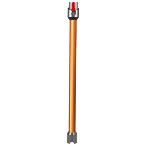 Tube d'extension de Rechange pour Dyson V11 V15 V10 V7 V8 Aspirateur Sans Fil, Tube Rallonge en Aluminium Baguette Extensible,Accessoire pour aspirateur,(couleur orange) (1/2)
