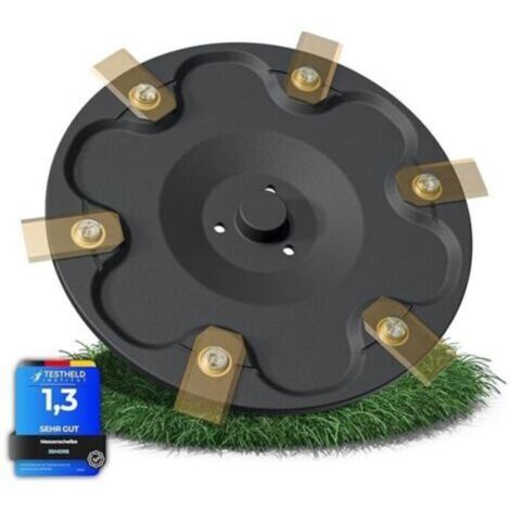 Disque de coupe 6 lames compatible avec les tondeuses robotisées Segway Navimow i105E, i108E et i110n - Disque de coupe haute qualité pour 6 lames (pour série I avec lames et vis) (1/4)