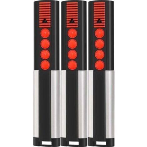 Lot de 3 868MHz Telecommande Portail, Telecommande Porte de Garage Compatible avec Telecommande 4020 TX03-868-4, 4026 TX03-868-2, 4020V000, 4026V000, Bip Portail Porte De Garage, 4 Canaux,de (1/4)