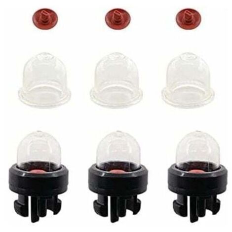Lot de 3 Pompes d'Amorçage pour Tronçonneuses Stihl FS38, FS40, FS45, FS50, FS55, FS75, FS80, FS85, Compatible avec les Marques Ryobi, McCulloch et Husqvarna., (1/4)