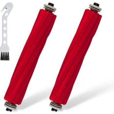 Lot de 3 Accessoires pour d'origine, Brosse Principale Séparable en Caoutchouc, Pièces de Rechange Brosses Compatible avec Roborock S7/S7 MaxV/S7 Maxv Ultra/S7 Max/S7 Pro Ultra/QV 35A/Q Revo/P10/P10S (1/4)