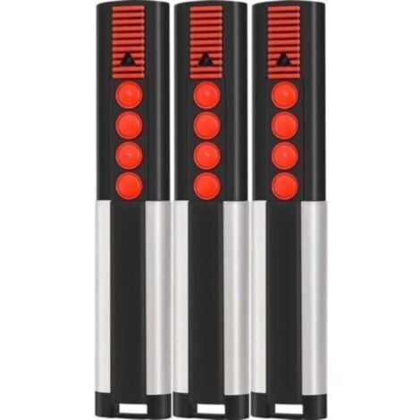 Lot de 3 868MHz Telecommande Portail, Telecommande Porte de Garage Compatible avec Telecommande 4020 TX03-868-4, 4026 TX03-868-2, 4020V000, 4026V000, Bip Portail Porte De Garage, 4 Canaux (1/4)