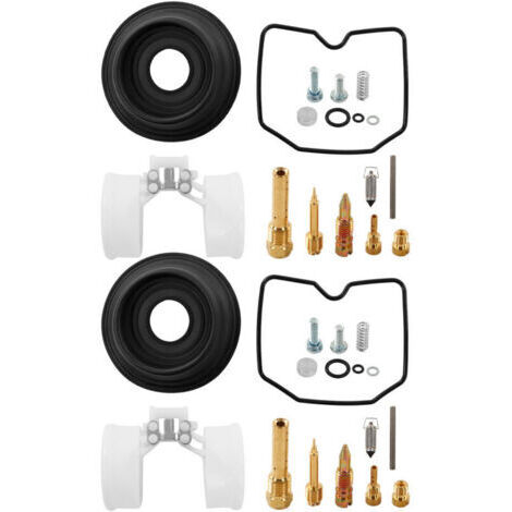 Kit de Réparation de Carburateur de Moto , 2 Ensembles de Pièces de Carburateur pour Kawasaki Er500 Er-5 1998-2005 T49 (1/4)