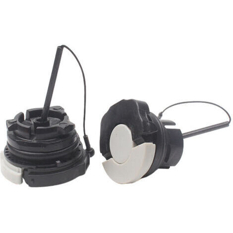 2 Pièces Huile Carburant Bouchon De Remplissage Réservoir Essence, Gaz Carburant Huile Essence Diesel Capuchon De Réservoir Pour MS250, Pour Tondeuse à Gazon(Bouchon Huile+Bouchon Carburant) (1/3)