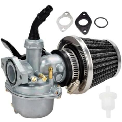 Carburateur 19mm avec filtre à air – Pour mini moteurs ATV Quad 50/70/90/110/125cc – Métal et caoutchouc pour durabilité (1/5)